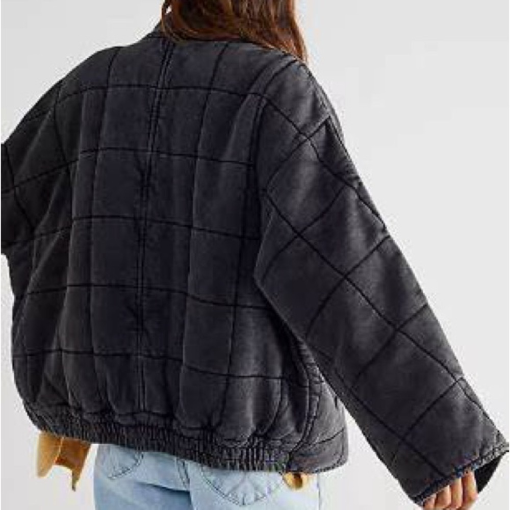 Free People Dolman Quilted Jacket